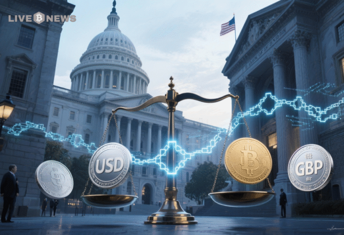 Bank_of_England_Moves_to_Align_Stablecoin_Rules_with_U_S_Standards Bank of England Deputy Governor Sarah Breeden affirms the UK’s commitment to swiftly align stablecoin rules with the US, proposing temporary holding limits to manage financial risk.