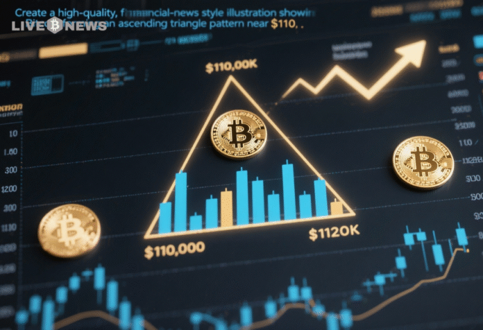 Bitcoin Price: Bitcoin Eyes $112K Breakout After Forming Ascending Triangle