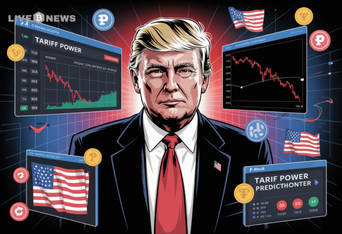 Crypto News- Is Trump Going Lose Power Over Tariffs? PolyMarket Bettors Think So