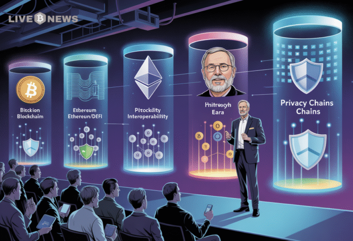 Crypto News- Privacy Chains Set to Shape Blockchain’s Fourth Era, Says Hoskinson