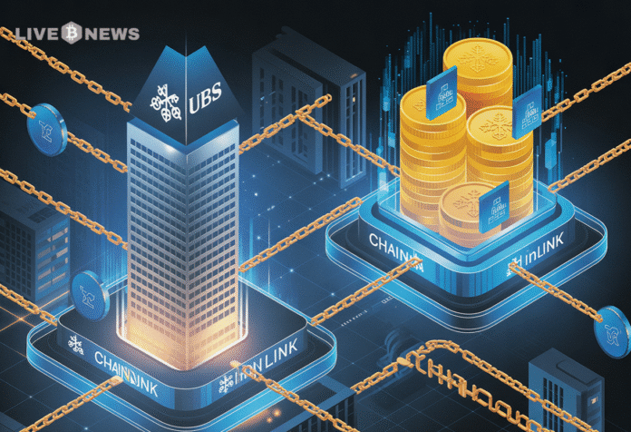 Crypto News- UBS Makes History with Chainlink-Powered Tokenized Fund