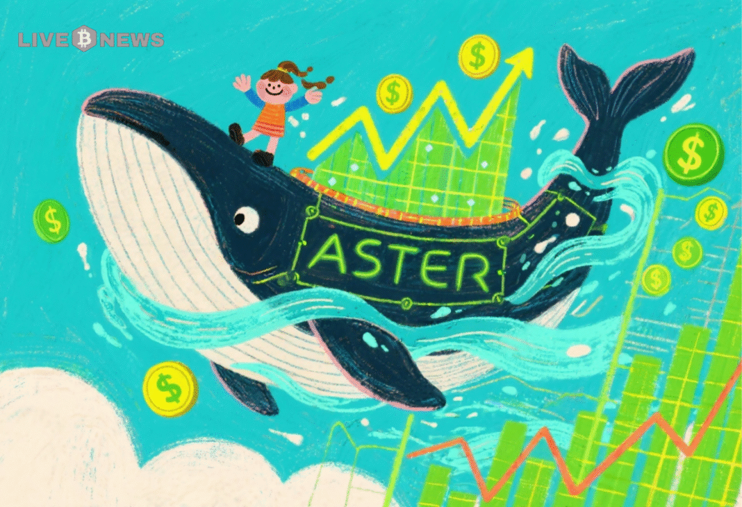 Whale investor and Binance founder CZ boost ASTER’s momentum with multimillion-dollar purchases, signaling renewed confidence despite market volatility.