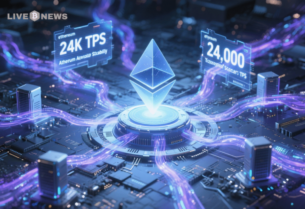 ETH News- Ethereum Scaling Achieves Record 24K TPS with Lighter Technology