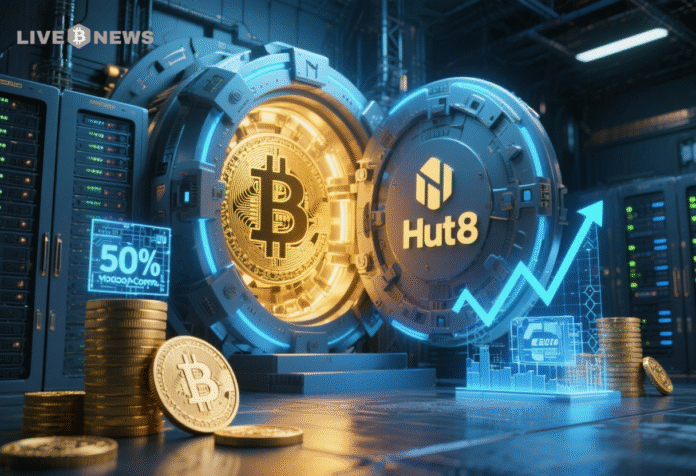Hut 8 grew its Bitcoin reserves by over 50% annually. This achievement makes it a top-tier publicly traded BTC holder.