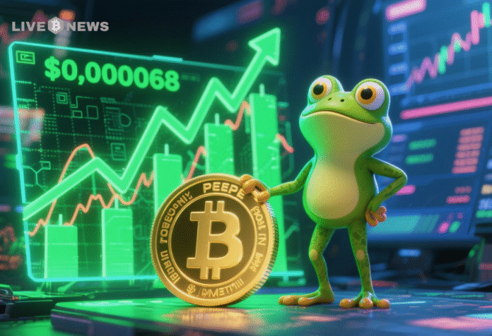 Pepe Price Prediction- Will PEPE’s Bullish Chart Push the Memecoin to $0.0000068 Soon?