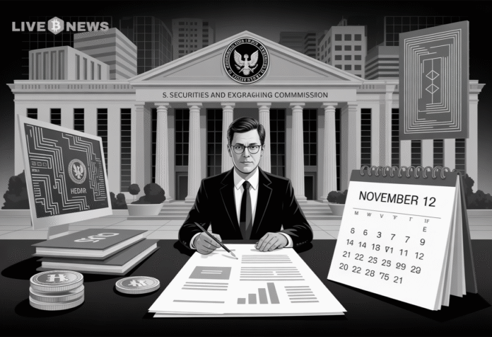The SEC will decide on Grayscale’s spot Hedera (HBAR) ETF by November 12, 2025, marking a pivotal regulatory moment for altcoin funds.