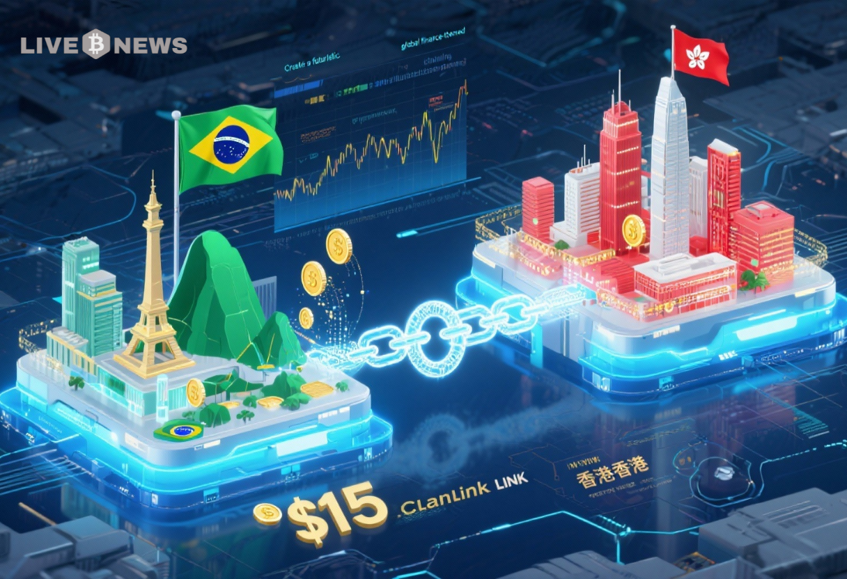 Altcoin News: Chainlink Powers Brazil–Hong Kong Cross-Border Settlement as  Analysts Eye $15 Buy Zone for $LINK | Live Bitcoin News