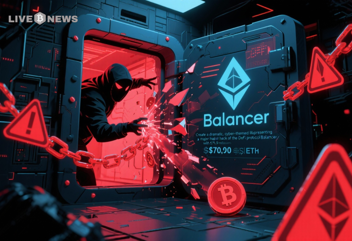 Crypto News: DeFi Protocol Balancer Reportedly Breached With $70.9M in ETH  Tokens Stolen by Hacker | Live Bitcoin News