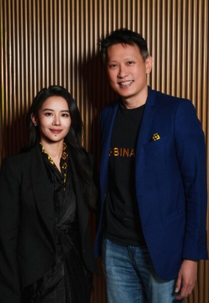 A photo of Teng and Yi He