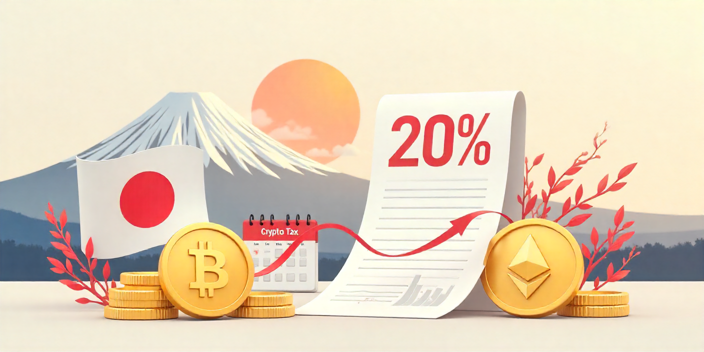 Crypto News: Japan Backs Flat 20% Crypto Tax on Profits