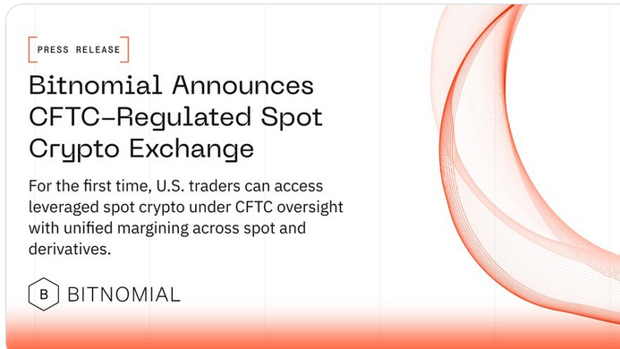 U.S. Clears Leveraged Spot Crypto Trading on Regulated Exchanges