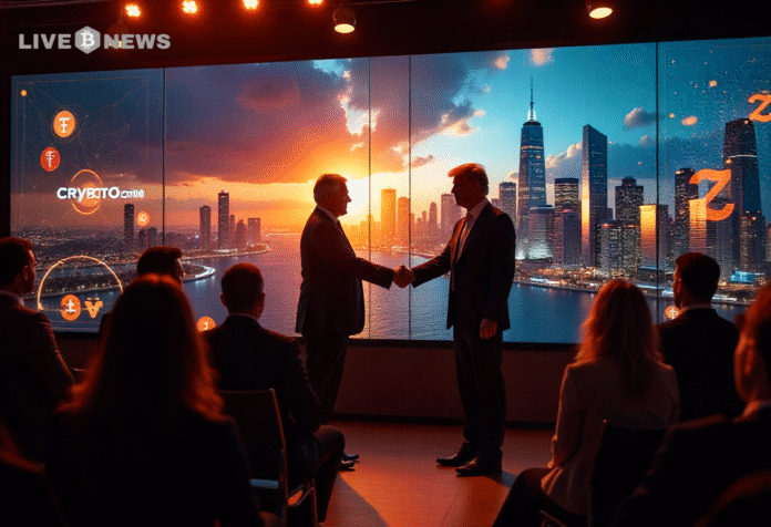 Trump Media plans a shareholder digital token on Cronos blockchain, expanding crypto involvement amid regulatory shifts, market reactions, and political scrutiny.