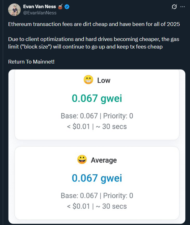 Ethereum News: Vitalik Says: Build on Ethereum L1 in 2025
