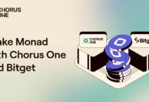 Chorus One Teams Up With Bitget to Fast-track Global Adoption for Institutional-Grade Monad (MON) Staking