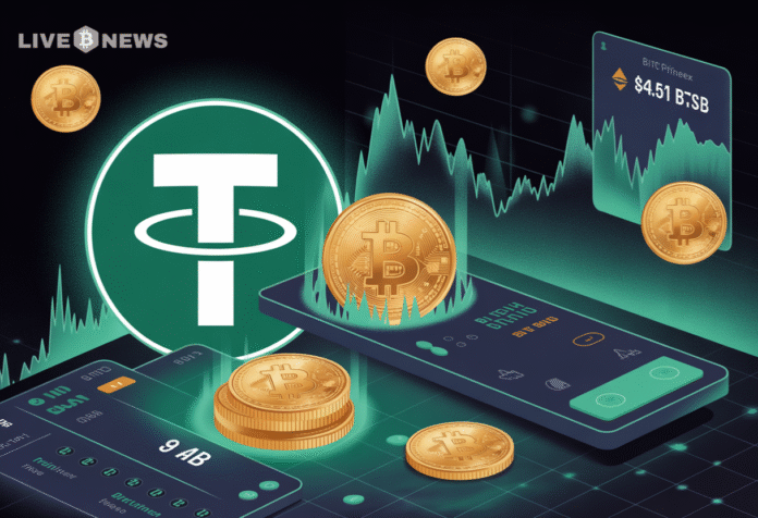 Tether reports over $10B profit in 2025, record USDT supply, rising Treasury exposure, excess reserves growth, and expanding global digital dollar demand.