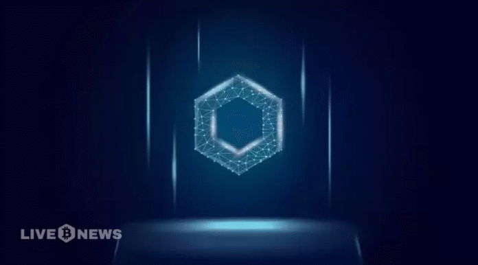 Illustration representing blockchain infrastructure and KRW-backed stablecoins in South Korea