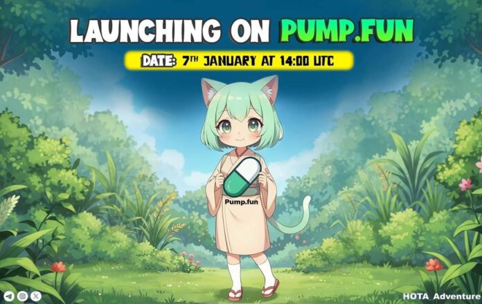 Beyond the Pump: How Hotako ($HOTA) Is Building a Sustainable Meme Coin Pump.fun Launch — January 7, 14:00 UTC