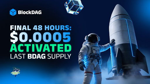 Few Hours Left as BlockDAG Unlocks Final 600M BDAG Supply Before Trading Begins
