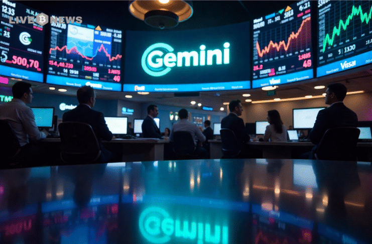 Bloomberg reports Gemini restructuring with staff cuts, market exits, leadership changes, and a strategic pivot toward custody services and prediction markets.
