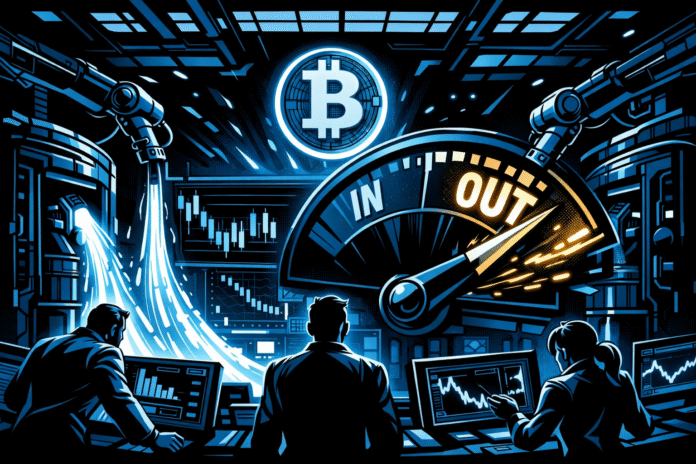 Crypto ETF flows reverse as Bitcoin and Ethereum record outflows while XRP posts gains.
