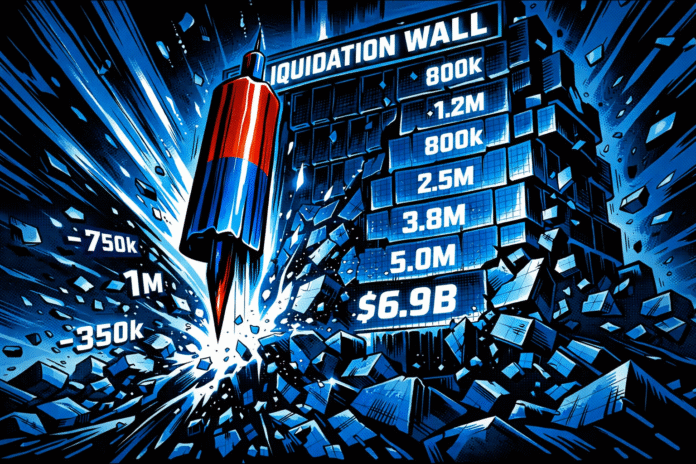 WLFI declined hours before a $6.9 billion crypto liquidation event, Amberdata reports.