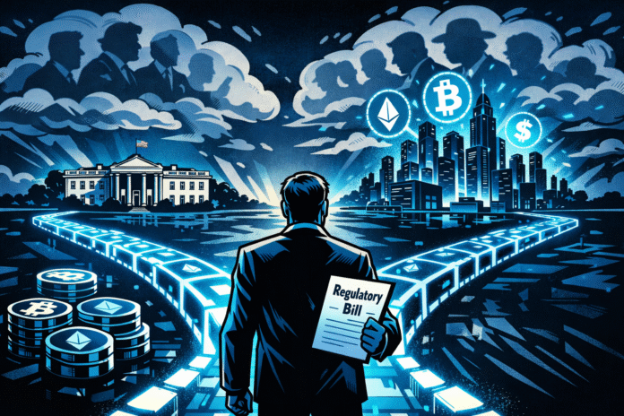 Political Ties to Trump Cloud Crypto Regulation Efforts Caitlin Long discusses Senate challenges facing the CLARITY Act amid political tensions.