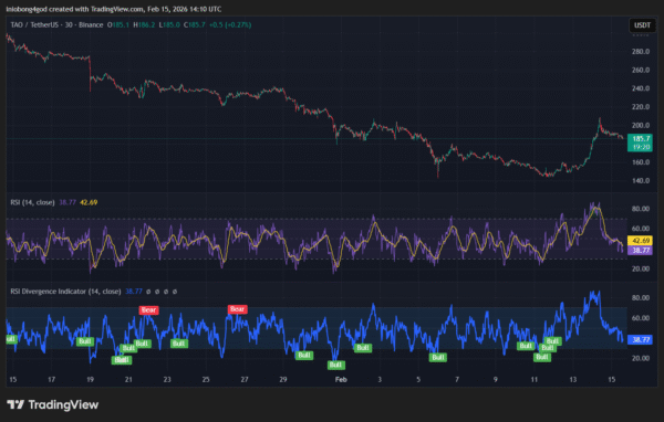 TAO Surges 30% as AI Tokens Rebound, But Short Squeeze Risks Linger