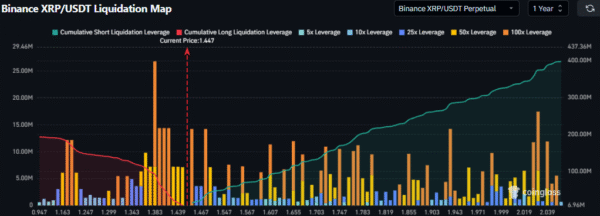 XRP Liquidation Binance