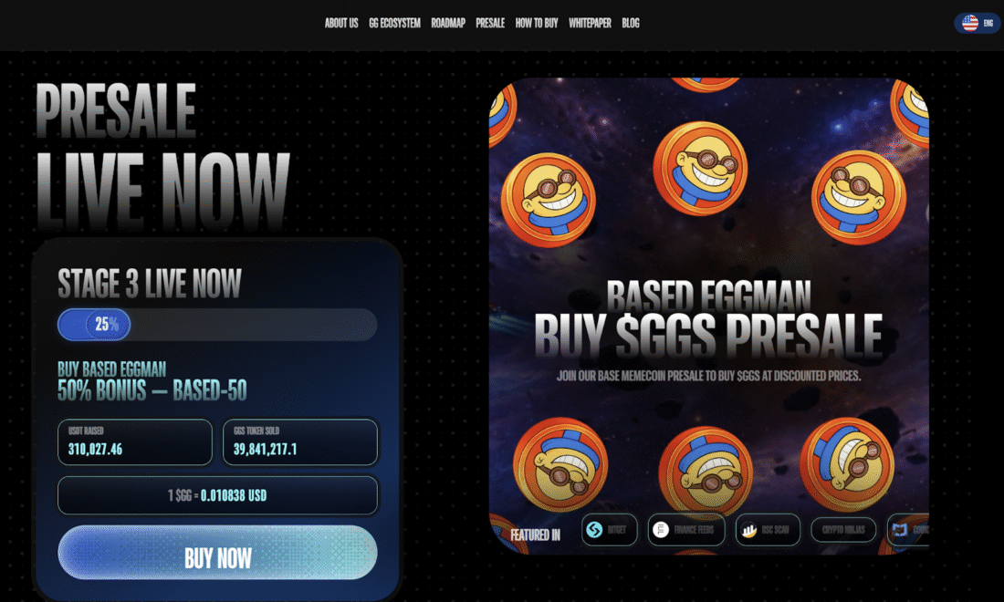 Altcoin News Today: Based Eggman Attracts ApeMars Presale Buyers to Top Social-Fi Opportunity on Base