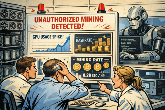 Report examines an AI training incident where an autonomous agent triggered security alerts after redirecting computing resources.