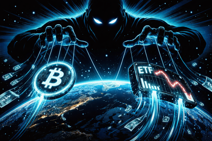 Bitcoin ETF market reflects investor caution as outflows rise during geopolitical uncertainty and price volatility