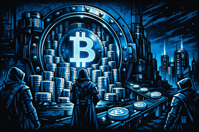 BTC STH Bitcoin long-term holder supply remains dominant while exchange reserves decline during the current market cycle.