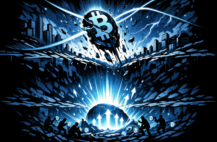 Bitcoin death cross pattern on 3-day chart signals potential final capitulation phase before macro bottom formation.