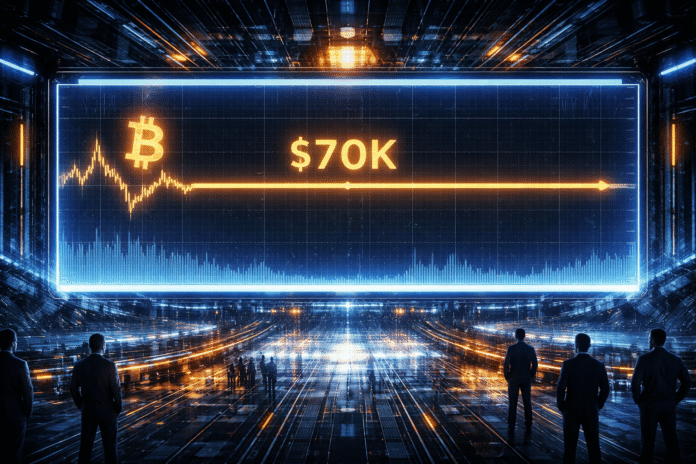 BTC Trend Bitcoin trades near $70,000 as ETF outflows and bearish derivatives data signal weakening market sentiment
