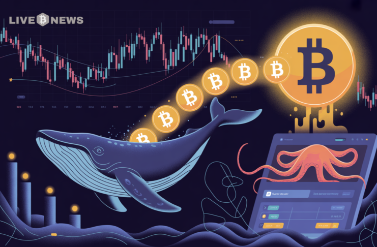 Bitcoin whales buy 61,568 BTC despite price drop, signaling possible breakout as retail investors continue accumulation during market uncertainty.