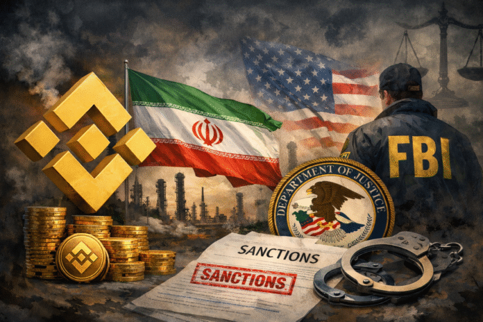 U.S. Justice Department investigates Binance over alleged Iran sanctions violations and crypto transactions linked to networks supporting terror groups.