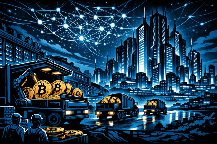 Bitcoin miners sell BTC reserves and redirect capital toward artificial intelligence data center infrastructure.