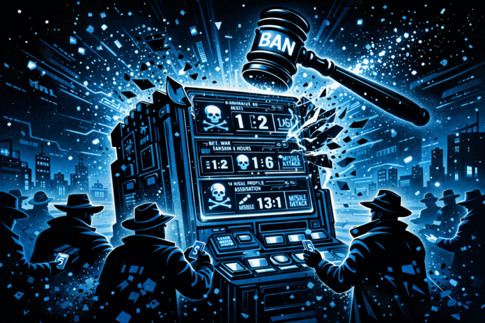 U.S. lawmakers introduce legislation aimed at banning event-based contracts tied to violent incidents and human mortality.