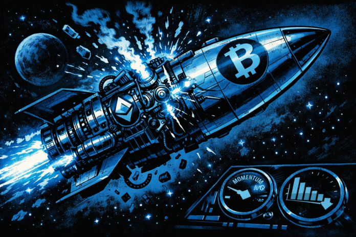 Bitcoin and Ether ETF outflows totaling $219 million signal a shift in institutional demand trends