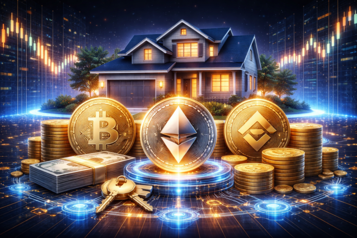 Fannie Mae, Coinbase, and Better launch crypto-backed mortgages allowing buyers to use Bitcoin and USDC as collateral instead of selling crypto assets.