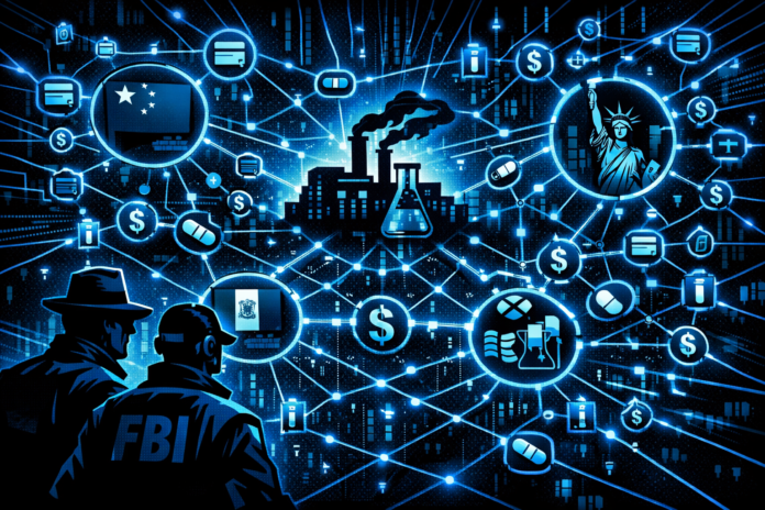 U.S. indictment links fentanyl supply chain operations with cryptocurrency payment networks and cross-border financial flows