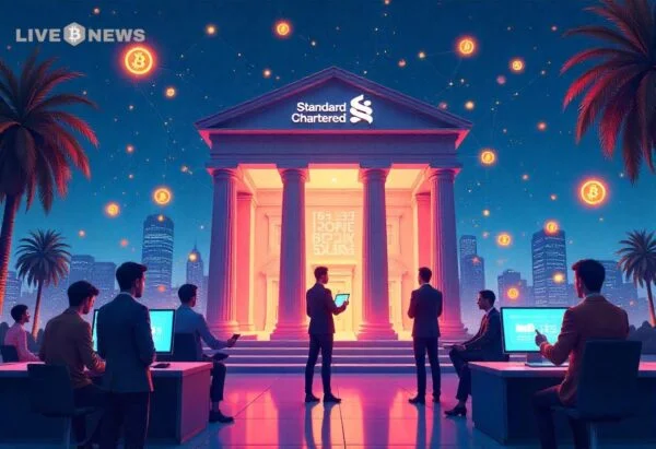 Standard Chartered Holds $28 XRP Forecast Through 2030