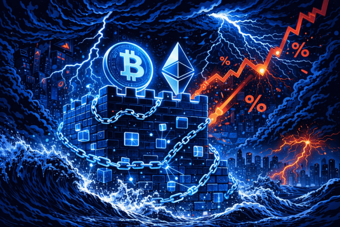 Bitcoin and crypto markets show resilience as rising oil prices reshape expectations for Federal Reserve rate cuts.