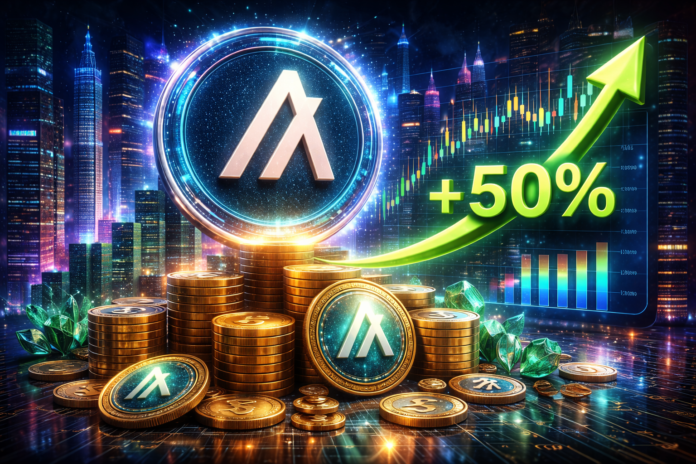 Algorand Leads Crypto Market as ALGO Surges 50% in One Week
