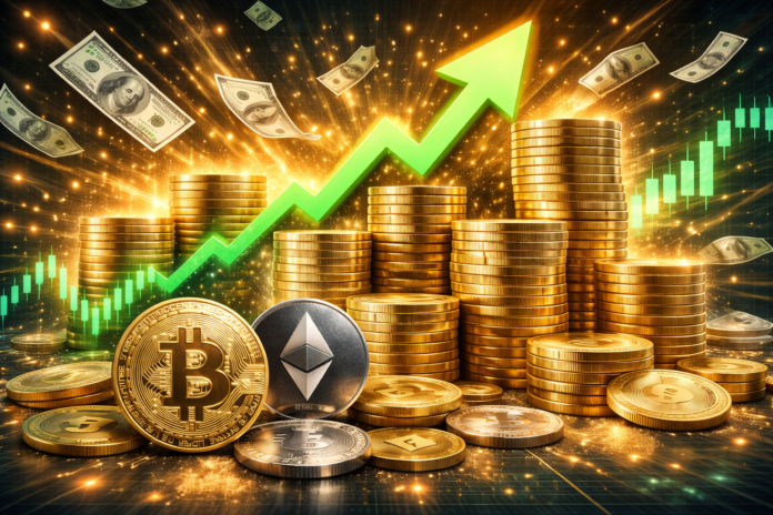 Crypto funds see $224M inflows led by Switzerland, with XRP, Bitcoin, and Solana gaining while Ethereum records outflows amid mixed market conditions.