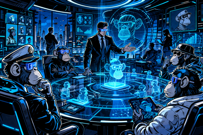 Yuga Labs names Michael Figge CEO as Greg Solano becomes chairman, with a renewed focus on Otherside and metaverse-driven growth.