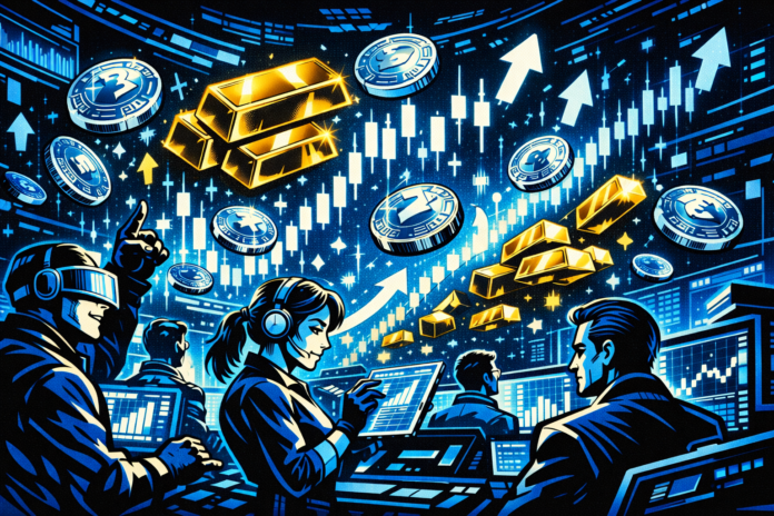 Gold and Silver Trading Surge on Crypto Platforms as RWA Demand Grows