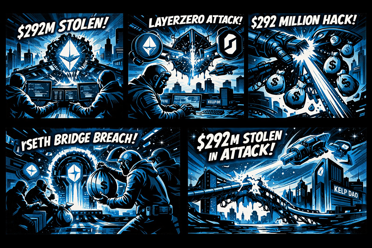 Kelp DAO’s rsETH Bridge Hit by $292M Exploit in Suspected LayerZero Attack