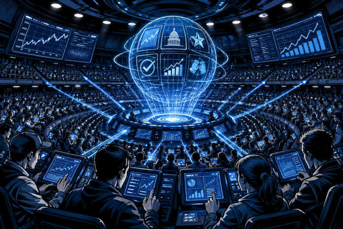 Prediction markets growth driven by retail trading activity and expanding crypto and real-world event participation