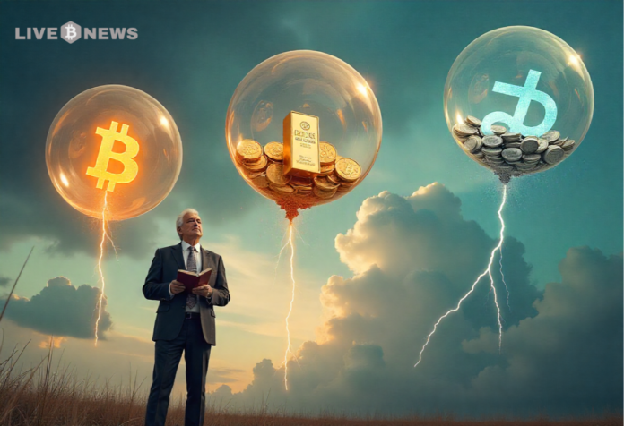 Kiyosaki Backs Bitcoin and Gold Amid Rising Debt Crisis